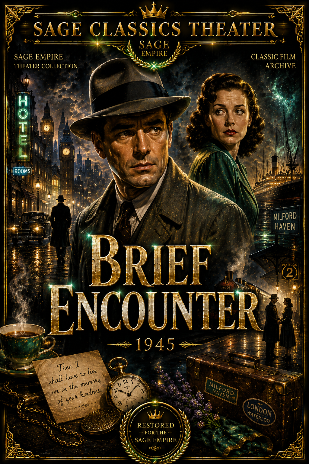 Brief Encounter poster