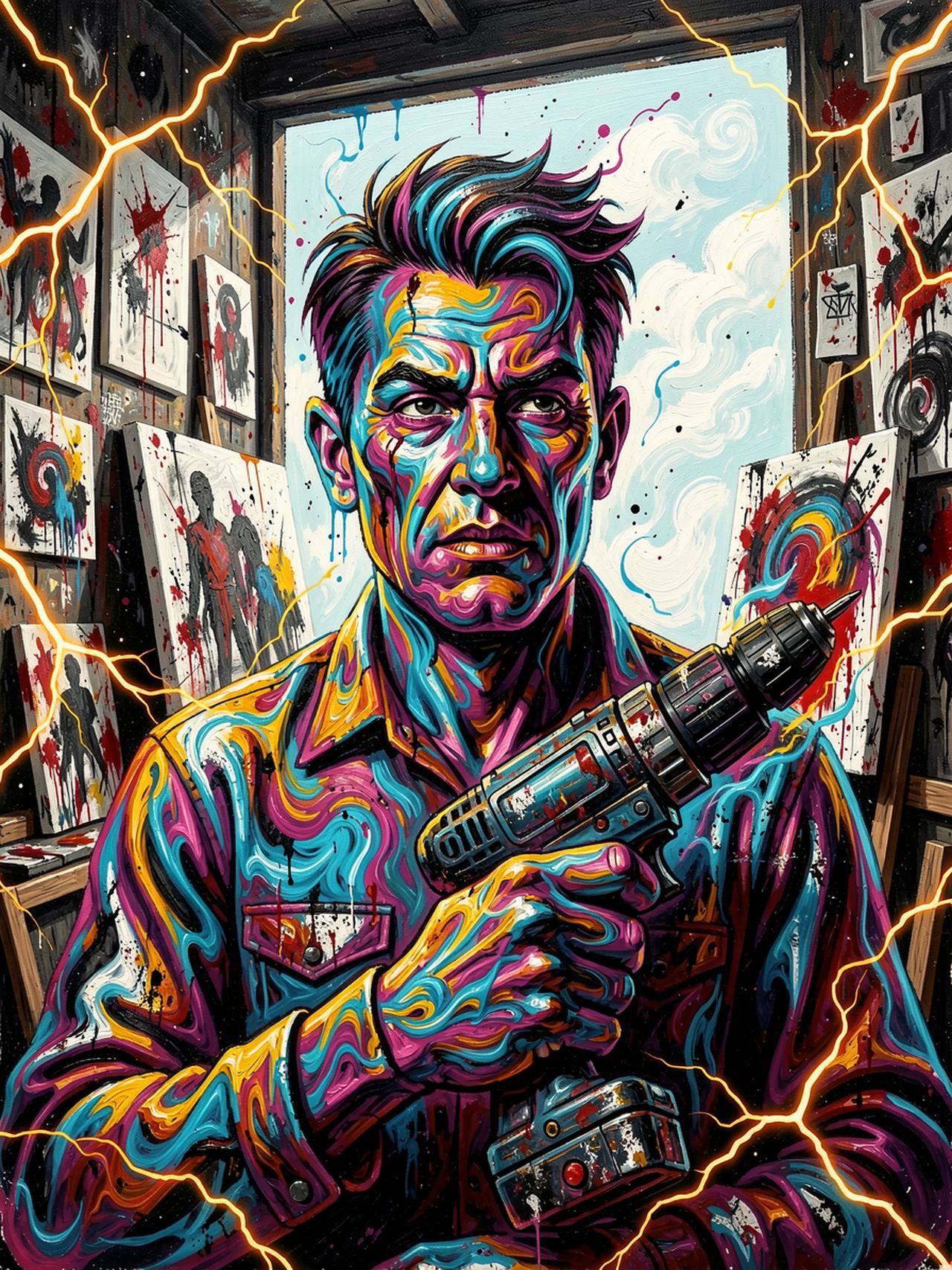 The Driller Killer poster