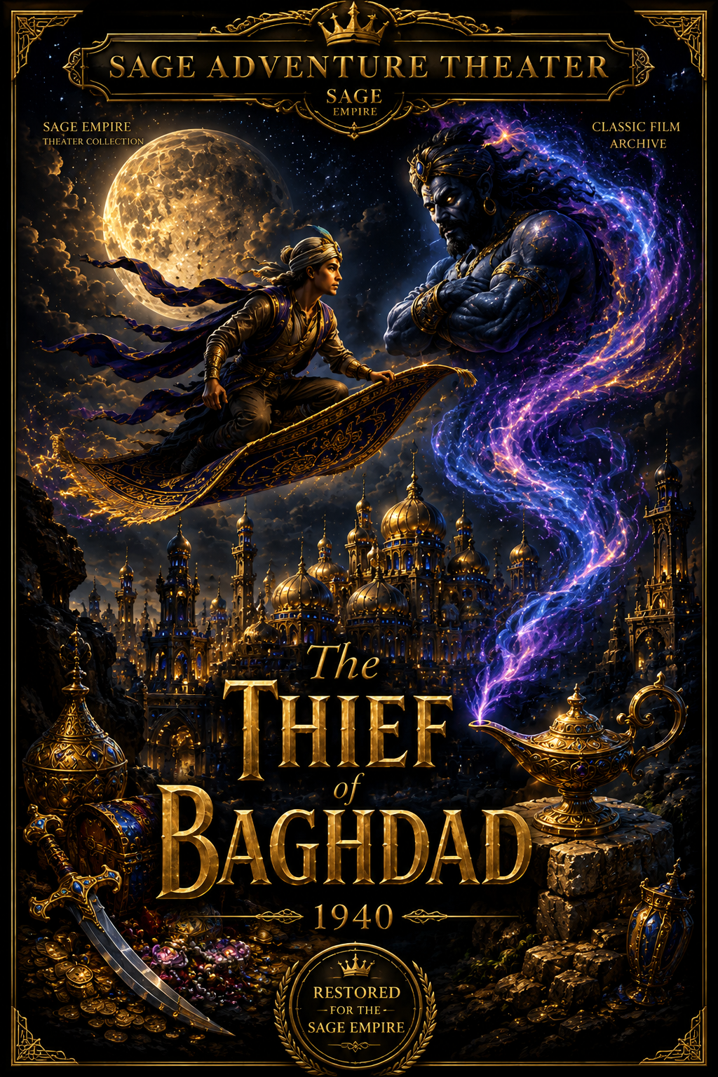 The Thief of Bagdad poster