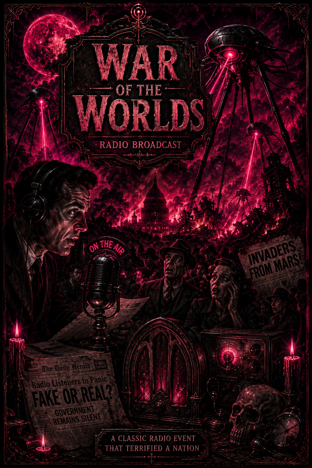 War of the Worlds — Radio Broadcast cover